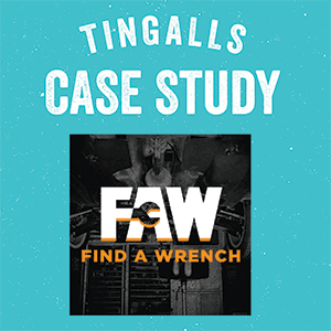 Tingalls Case Study - Find A Wrench Website Design