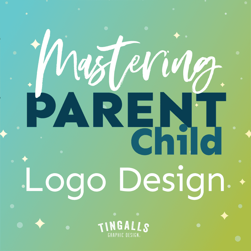 mastering parent/child logo design by tingalls