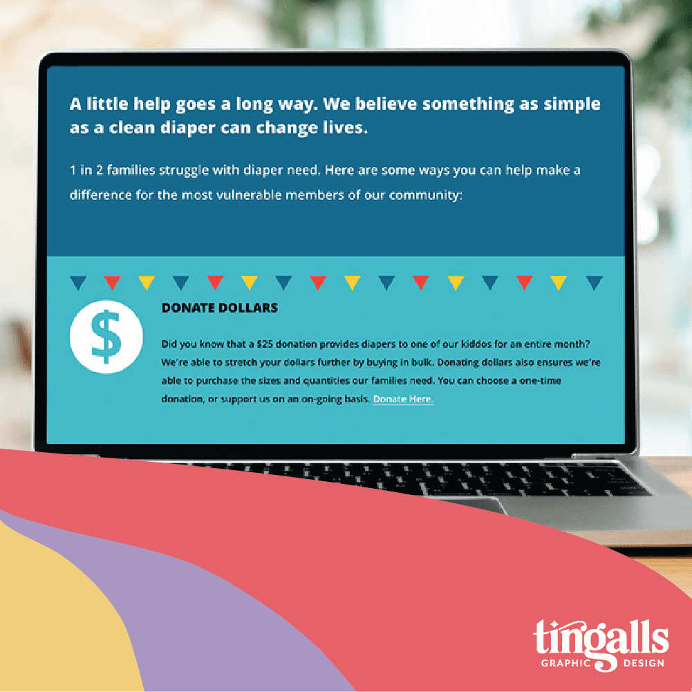 Website design for non-profits